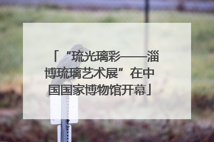 “琉光璃彩——淄博琉璃艺术展”在中国国家博物馆开幕