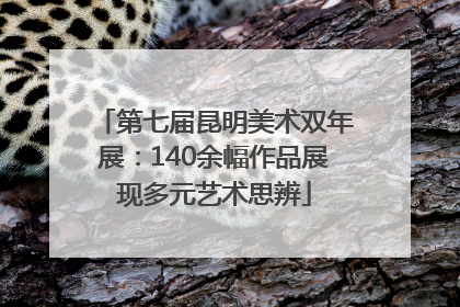 第七届昆明美术双年展：140余幅作品展现多元艺术思辨