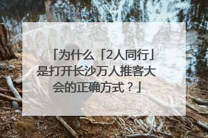为什么「2人同行」是打开长沙万人推客大会的正确方式？
