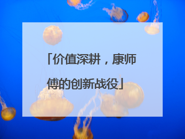 价值深耕，康师傅的创新战役