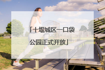 十堰城区一口袋公园正式开放