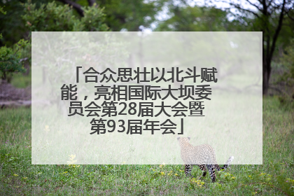 合众思壮以北斗赋能，亮相国际大坝委员会第28届大会暨第93届年会