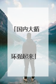 国内大循环强起来
