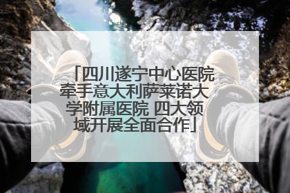 四川遂宁中心医院牵手意大利萨莱诺大学附属医院 四大领域开展全面合作