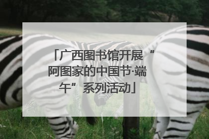 广西图书馆开展“阿图家的中国节·端午”系列活动