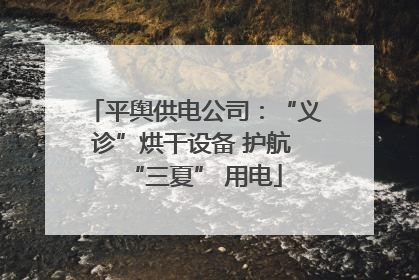 平舆供电公司：“义诊”烘干设备 护航 “三夏” 用电