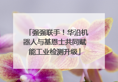强强联手！华沿机器人与基恩士共同赋能工业检测升级