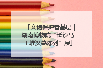文物保护看基层｜湖南博物院“长沙马王堆汉墓陈列”展