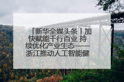 新华全媒头条丨加快赋能千行百业 持续优化产业生态——浙江推动人工智能健康有序发展观察