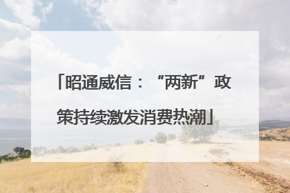 昭通威信：“两新”政策持续激发消费热潮