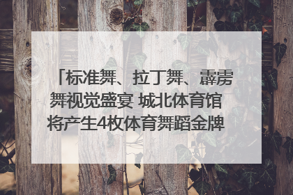 标准舞、拉丁舞、霹雳舞视觉盛宴 城北体育馆将产生4枚体育舞蹈金牌｜世运会探馆行