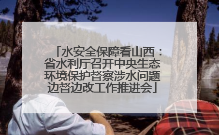水安全保障看山西：省水利厅召开中央生态环境保护督察涉水问题边督边改工作推进会