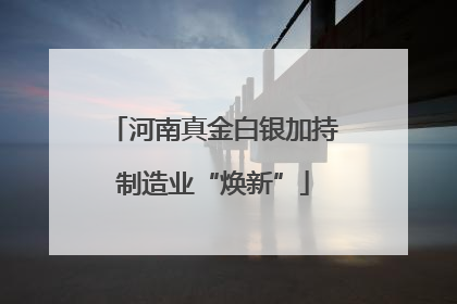 河南真金白银加持制造业“焕新”