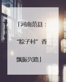 河南范县：“粽子村”香飘振兴路