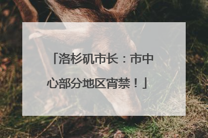 洛杉矶市长：市中心部分地区宵禁！