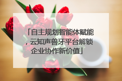 自主规划智能体赋能，云知声兽牙平台解锁企业协作新价值