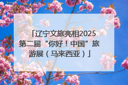 辽宁文旅亮相2025第二届“你好！中国”旅游展（马来西亚）