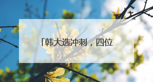 韩大选冲刺，四位前总统“出手”！3人支持金文洙，尹锡悦被指“帮倒忙”