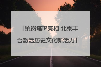 镇岗塔IP亮相 北京丰台激活历史文化新活力