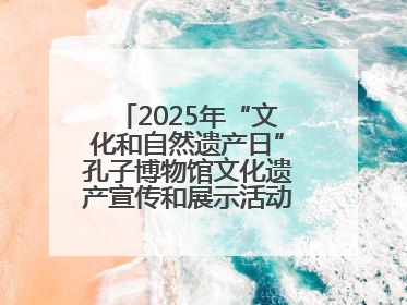 2025年“文化和自然遗产日”孔子博物馆文化遗产宣传和展示活动启动仪式举行